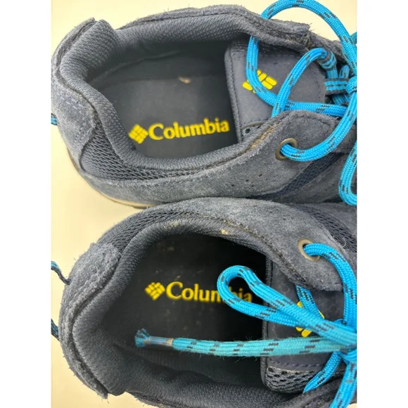 Unisex Columbia Blue Hiking Shoes Size 7 - Picture 3 of 8